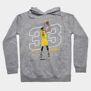 Myles Turner Indiana Outline Hoodie